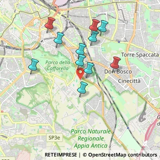 Mappa Via dell'Acqua Santa, 00178 Roma RM, Italia (1.88727)