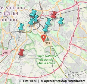 Mappa Via dell'Acqua Santa, 00178 Roma RM, Italia (4.01)