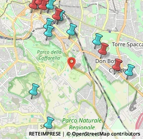 Mappa Via dell'Acqua Santa, 00178 Roma RM, Italia (2.935)