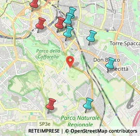 Mappa Via dell'Acqua Santa, 00178 Roma RM, Italia (2.49182)