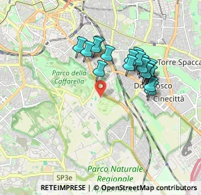 Mappa Via dell'Acqua Santa, 00178 Roma RM, Italia (1.681)