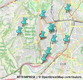 Mappa Via Antonio Oroboni, 00149 Roma RM, Italia (1.83182)