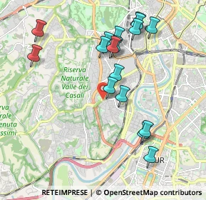 Mappa Via Antonio Oroboni, 00149 Roma RM, Italia (2.13941)