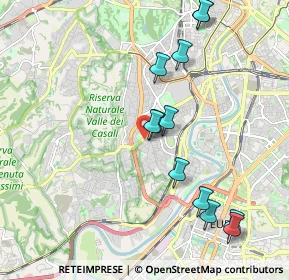 Mappa Via Antonio Oroboni, 00149 Roma RM, Italia (2.20333)