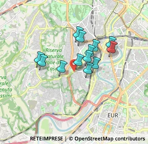 Mappa Via Antonio Oroboni, 00149 Roma RM, Italia (1.31615)