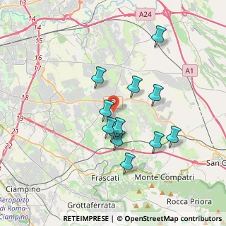 Mappa Via del Casale Corvio, 00132 Roma RM, Italia (3.3175)