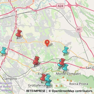 Mappa Via del Casale Corvio, 00132 Roma RM, Italia (5.96364)