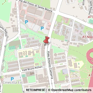 Mappa Viale Antonio Ciamarra, 259, 00173 Roma, Roma (Lazio)