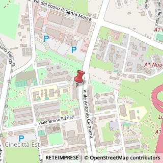 Mappa Viale Antonio Ciamarra, 239, 00173 Roma, Roma (Lazio)