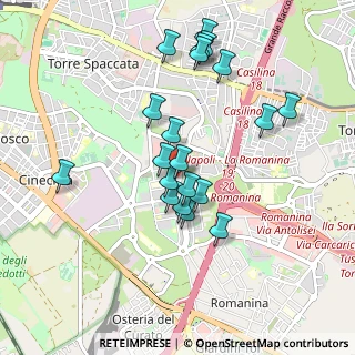 Mappa Viale Antonio Ciamarra nr., 00173 Roma RM, Italia (0.9115)