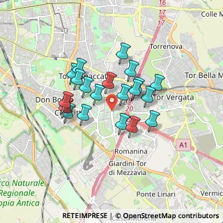 Mappa Viale Antonio Ciamarra nr., 00173 Roma RM, Italia (1.442)