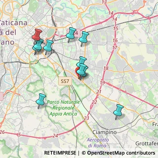 Mappa Via Tuscolana, 00161 Roma RM, Italia (3.99455)