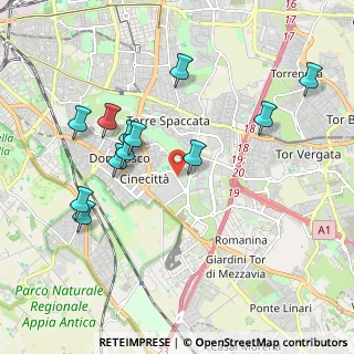 Mappa Via Raimondo Scintu, 00173 Roma RM, Italia (2.115)
