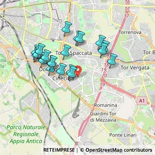 Mappa Via Raimondo Scintu, 00173 Roma RM, Italia (1.8675)