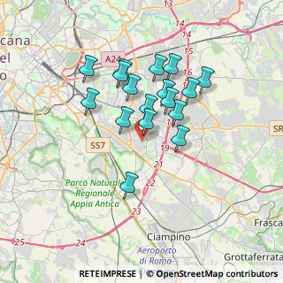 Mappa Via Raimondo Scintu, 00173 Roma RM, Italia (3.08)