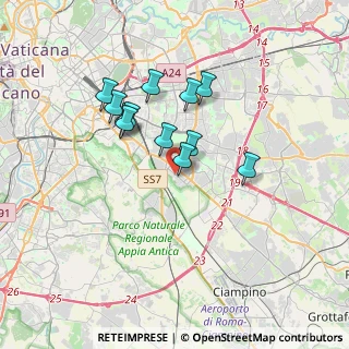 Mappa Via Lucio Elio Seiano, 00174 Roma RM, Italia (3.00417)