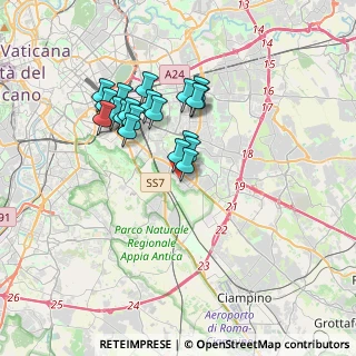 Mappa Via Lucio Elio Seiano, 00174 Roma RM, Italia (3.0865)