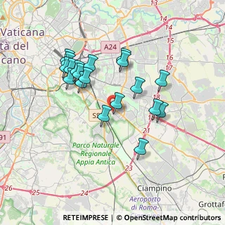 Mappa Via Lucio Elio Seiano, 00174 Roma RM, Italia (3.51632)