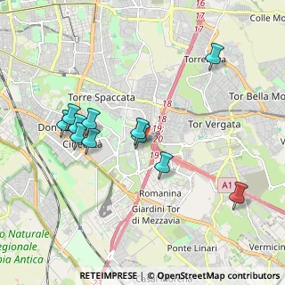 Mappa Via Muraccio dell' Archetto, 00173 Roma RM, Italia (1.98545)