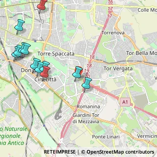 Mappa Via Muraccio dell' Archetto, 00173 Roma RM, Italia (2.82)