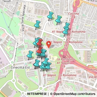 Mappa Via Muraccio dell' Archetto, 00173 Roma RM, Italia (0.45)