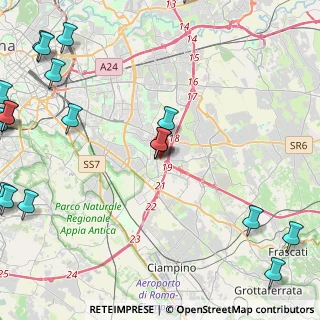 Mappa Via Muraccio dell' Archetto, 00173 Roma RM, Italia (7.0135)