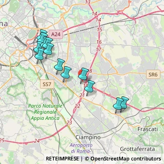 Mappa Via Muraccio dell' Archetto, 00173 Roma RM, Italia (4.32385)