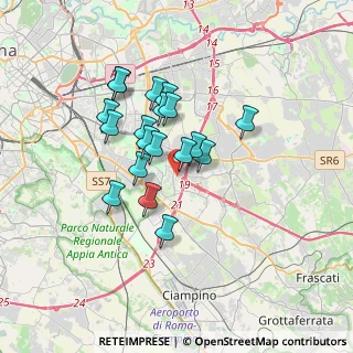 Mappa Via Muraccio dell' Archetto, 00173 Roma RM, Italia (2.91263)
