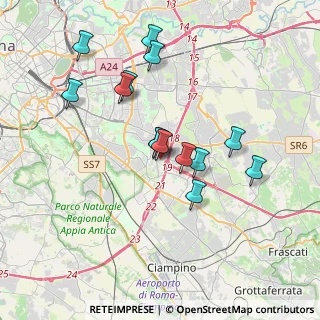 Mappa Via Muraccio dell' Archetto, 00173 Roma RM, Italia (3.515)