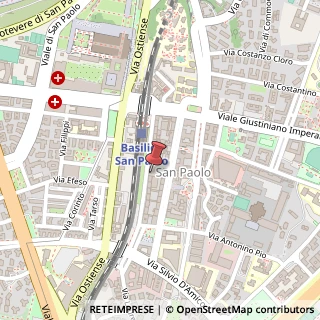 Mappa Via Gaspare Gozzi, 101, 00145 Roma, Roma (Lazio)