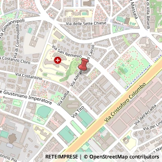 Mappa Via Adelaide Bono Cairoli, 55, 00145 Roma, Roma (Lazio)