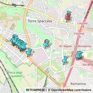 Mappa Viale Rolando Vignali, 00173 Roma RM, Italia (1.4035)