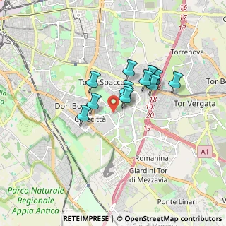 Mappa Via Guido Figliolini, 00173 Roma RM, Italia (1.31538)
