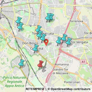 Mappa Via Guido Figliolini, 00173 Roma RM, Italia (2.01615)