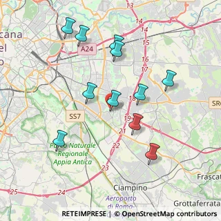 Mappa Viale Rolando Vignali, 00173 Roma RM, Italia (4.03091)