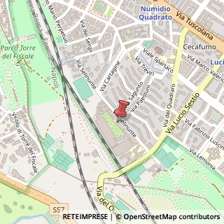 Mappa Via Selinunte, 1, 00174 Roma, Roma (Lazio)
