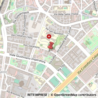 Mappa Via Costantino, 37, 00145 Roma, Roma (Lazio)