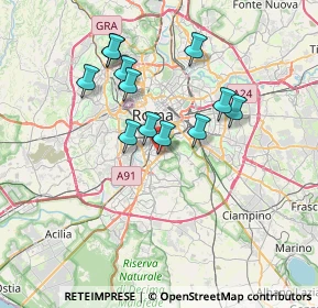 Mappa Via Rosa Garibaldi Raimondi, 00145 Roma RM, Italia (6.48917)