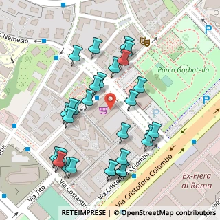 Mappa Via Rosa Garibaldi Raimondi, 00145 Roma RM, Italia (0.13103)