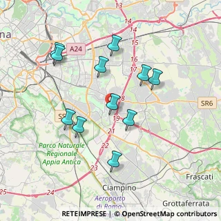 Mappa Via Alfredo De Luca, 00173 Roma RM, Italia (3.79182)