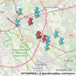 Mappa Via Alfredo De Luca, 00173 Roma RM, Italia (3.48714)