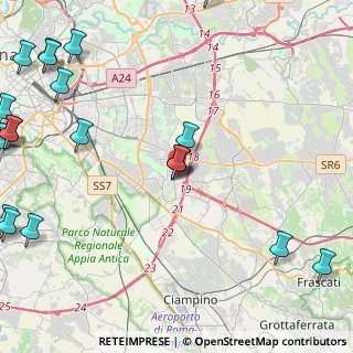 Mappa Via Alfredo De Luca, 00173 Roma RM, Italia (6.943)