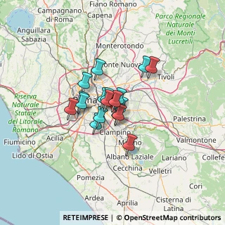Mappa Via Alfredo De Luca, 00173 Roma RM, Italia (8.03722)
