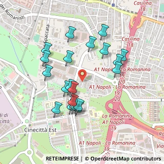 Mappa Via Alfredo De Luca, 00173 Roma RM, Italia (0.4725)