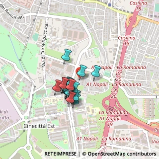 Mappa Via Alfredo De Luca, 00173 Roma RM, Italia (0.3125)