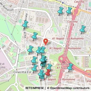 Mappa Via Alfredo De Luca, 00173 Roma RM, Italia (0.641)