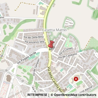 Mappa Via della casetta mattei 3758, 00148 Roma, Roma (Lazio)
