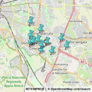 Mappa Via Paolo Luigi Guerra, 00173 Roma RM, Italia (1.35154)
