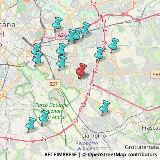 Mappa Via Paolo Luigi Guerra, 00173 Roma RM, Italia (4.54786)