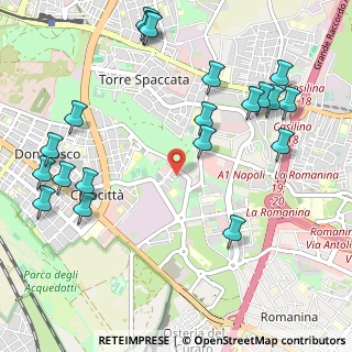 Mappa Via Paolo Luigi Guerra, 00173 Roma RM, Italia (1.393)